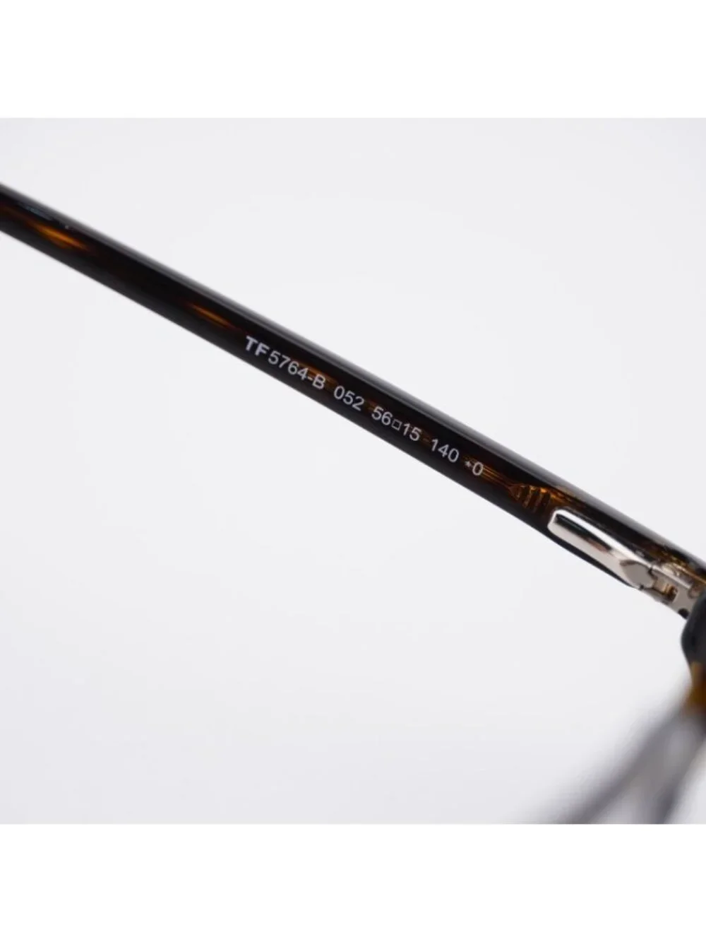 Tom Ford FT5764-B 052 Eyeglasses Dark Havana 56mm Square Frame